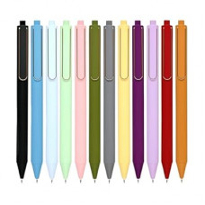 HZDIYAKE Gel Pens, Black Ink Click Pen, Quick-Drying Ink Resistant to Smudging, 0.5mm Fine Tip, Premiu…