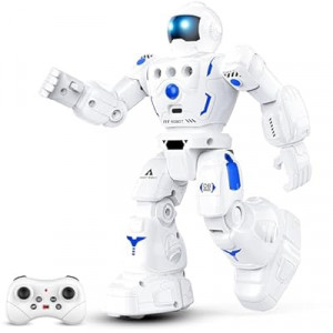 BAZOLOTA Robot Toys for Kids, Programmable Remote Control Robot with Walking, Sliding, Singing and…
