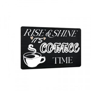 Carastora Vintage Coffee Wall Sign - Vintage Tin Sign for Coffee Station, Home Kitchen or Bar Area, Rustic F…