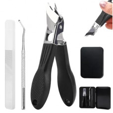 Eagle Beak Nail Clippers for Ingrown & Thick Nails – Beveled/Slanted/Angled Blades, Lo…