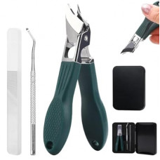 Eagle Beak Nail Clippers for Ingrown & Thick Nails – Beveled/Slanted/Angled Blades, Lo…