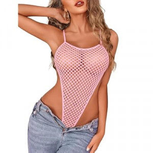 Avidlove Sexy Lingerie for Women Fishnet Bodysuit One Piece Teddy Lingerie Fish net Babydoll Nightwear
