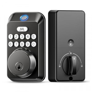 Fingerprint Door Lock - Keyless Entry Door Lock, Electronic Keypad Deadbolt, Smart Locks for Front Do…