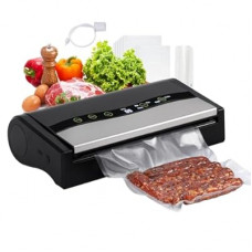 BCTILOP Automatic Food Vacuum Sealer with 10 Bags and 16 Feet Roll, Commercial Vacuum Sealers for Fo…