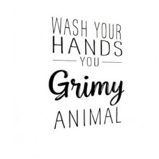 Carastora Retro Bathroom Sign – Black and White Tin Wall Art for Restroom, Washroom, or Kitchen, F…