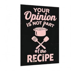 Carastora Funny Kitchen Wall Decor - Vintage Metal Tin Sign for Home Cooking Space, Humorous Plaque f…