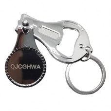 Multifunctional Keychain Nail Clipper with Bottle Opener