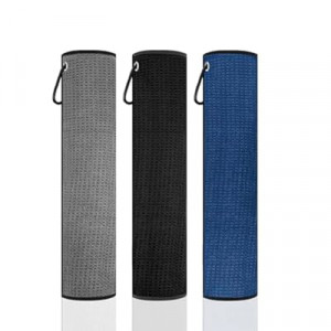 NUOYEE 3 Pack Microfiber Golf Towel Men Women with Carabiner Clips Waffle Golf Bag Towels Cleaning Ra…