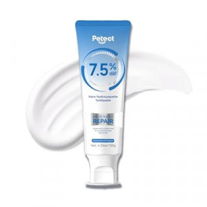 PETECT Hydroxyapatite Toothpaste, ICY Melon Mint, Enamel Protection Formula, Tooth Strengthening, Fres…