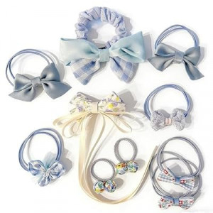 flower and bow hair Hair accessoriesties women charm.