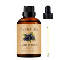 Wuvezrub Juniper Berry Essential Oils 60ML, Pure Juniper Berry Essential Oil for Aromatherapy Diffuser - 2 Fl…