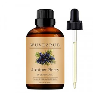 Wuvezrub Juniper Berry Essential Oils 60ML, Pure Juniper Berry Essential Oil for Aromatherapy Diffuser - 2 Fl…