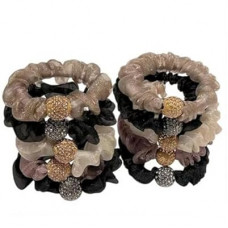 QJCGHWA accessories including hairbands and hair ties made of durable mesh fabric for girls or ladi…