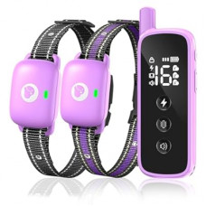 Heaflex Dog Shock Collar with Remote Control - Rechargeable Training Collar for Dogs, Beep/Vibr…