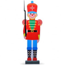 Chunful 6 ft Christmas Winter Soldier Cardboard Cutout Stand-up Life Size Christmas Winter Party Decoration…