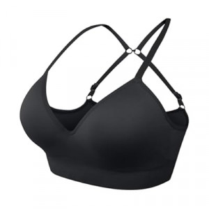 ZYQEXA Bras for Women Supportive Wireless Push Up Bra Full Coverage No Underwear Seamless Plus Size f…