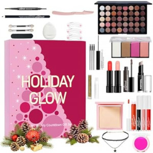 Makeup Kit for Women Full Kit, All-in-one Makeup Set, Include Eyeshadow Palette, Lip Gloss Set, C…