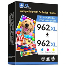 962XL Ink Cartridges Combo Pack Replacement for HP 962XL Ink Cartridges Work for HP Officejet Pr…