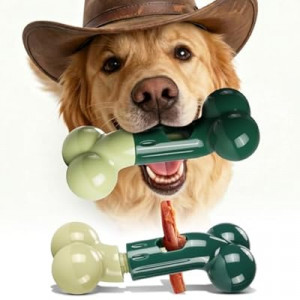 Apasiri Bully Stick Holder for Aggressive Chewers: Indestructible Dog Toy Prevents Choking No More…