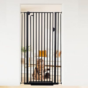 59“ Extra Tall Cat Gate for Doorway：29.4-33.4” Wide Pet Gate, Auto Close/One Handed Open, 1.34” Ext…