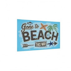 Carastora Retro Cat Bathroom Sign – Humorous Tin Wall Art for Toilet or Washroom, Vintage Style Metal Pla…