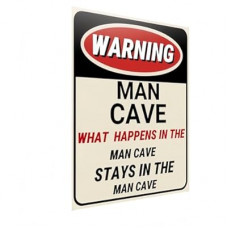 Carastora Funny Metal Tin Sign – Vintage Wall Decor for Man Cave, Garage, or Home Bar, Humorous Gif…