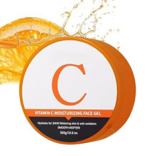 Belluxe Vitamin C Gel – Hydrating Face & Body Moisturizer – 300g Lightweight Daily Gel for Smooth,…