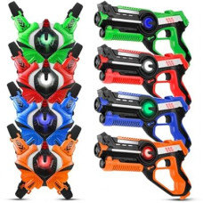 Stlloys Laser Tag, Laser Tag Guns Set of 4 with Vests, Infrared Lazer Tags Game, Lazer Tags Set 4 Player for K…
