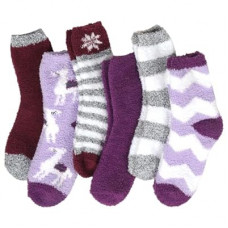 Juedverty Fuzzy Socks for Women Girls,Cozy Gifts for Birthday Christmas,Soft Fluffy Warm Socks f…