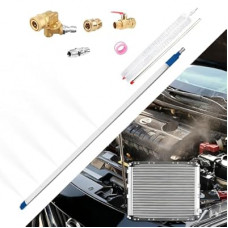 40″Radiator Cleaning Wand, Water/Air 4500PSI Pressure Washer Tool with Pressure Washer Gun Ada…
