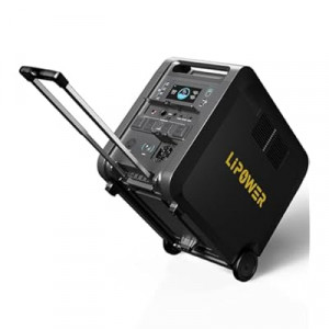 Lipower T4 Portable Power Station 6144Wh, 4200W Output Home Battery Backup & Solar Generator |…