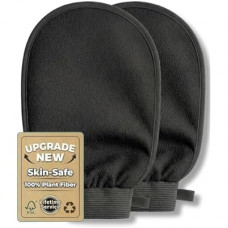 Deep Exfoliating Glove 2 Pcs, Korean Exfoliating Mitt for Body Scrub, Dead Skin Removal & Keratosis Pilaris Tre…