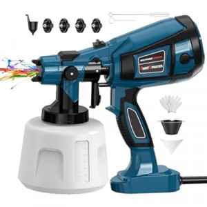 Paint Sprayer High Power Electric Spray Paint Gun Easy to Clean for Furniture Cabinets House Painting