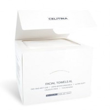 Celitina Towels XL, 100% Biobased Face Towel, Disposable Face Towelette, Thick Face Towel for Sen…