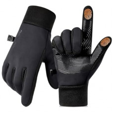 AOPREL Winter Gloves Men Women Windproof Touchscreen Gloves with Liner Thermal,Running Gloves for C…