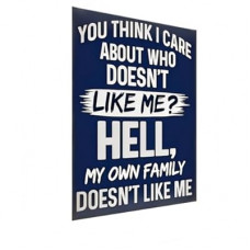 Carastora Humorous Metal Wall Sign Sarcastic Vintage Tin Sign for Office, Home, Bar, Garage - Funny Wall De…