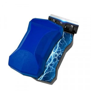 Magnetic Fish Tank Glass Cleaner, Dual-Blades Algae Scraper Glass Cleaner Scrubber with 2 Detach…