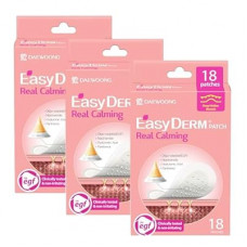 DWEasyDerm Easyderm Real Calming Patch Pimple Patches, Niacinamide, Hyaluronic Acid, EGF, K-Beauty Skin…