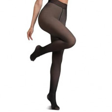 JIZ Translucent Fleece Lined Tights Women, Thermal Tights for Women Winter, Pantyhose Leggings, Warm…