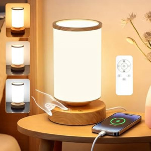 Qiuxunies Light Therapy Lamp 10000 Lux, Sunlight Lamp with Remote Control, 3 Color Temperatures & 4…
