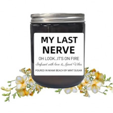 Carastora Home Scented Candles, Natural Soy Wax Amber Jar Candles, Relaxing Fun Unique Gift for Friend…