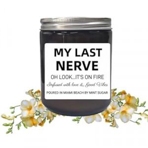 Carastora Home Scented Candles, Natural Soy Wax Amber Jar Candles, Relaxing Fun Unique Gift for Friend…