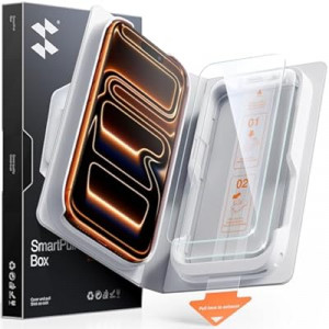 SMARTDEVIL 2 Pack Tempered Glass for iPhone 17 Pro Max Screen Protector, Military-Grade Shatterpr…