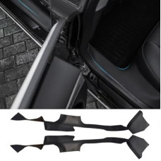 YIJINSHENG for Model Y Juniper 2025 2026 Door Sill Protector Front and Rear Seamless Full Protection…