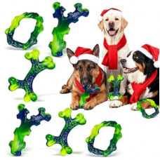 Frienhund 9-Pack Durable Dog Toys for Large Dogs: Durable Chew Toys for Large Breed, Indestructible Dog…