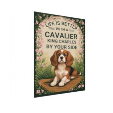 Carastora Vintage Dog Decorative Metal Sign, 12x8 Inch Funny Pet Wall Art Tin Sign for Kitchen, Bathroom,…