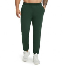 M MAELREG Men's Fleece Joggers with Zipper Pockets Winter Warm Water Resistant Golf Running Gym…