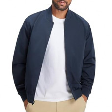 M MAELREG Mens Bomber Jacket Lightweight Casual Golf Windbreaker Spring Fall Full Zip Up Coat Jackets…