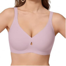 COCOMARTS Jelly Bras for Women No Underwire Seamless Push Up Bra Full Support Comfort Bralettes Wir…