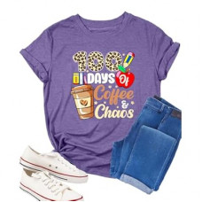 100 Days of School Shirt 100th Day of School Shirt Teacher Happy 100 Day Shirts Gifts Tees Teaching Grap…